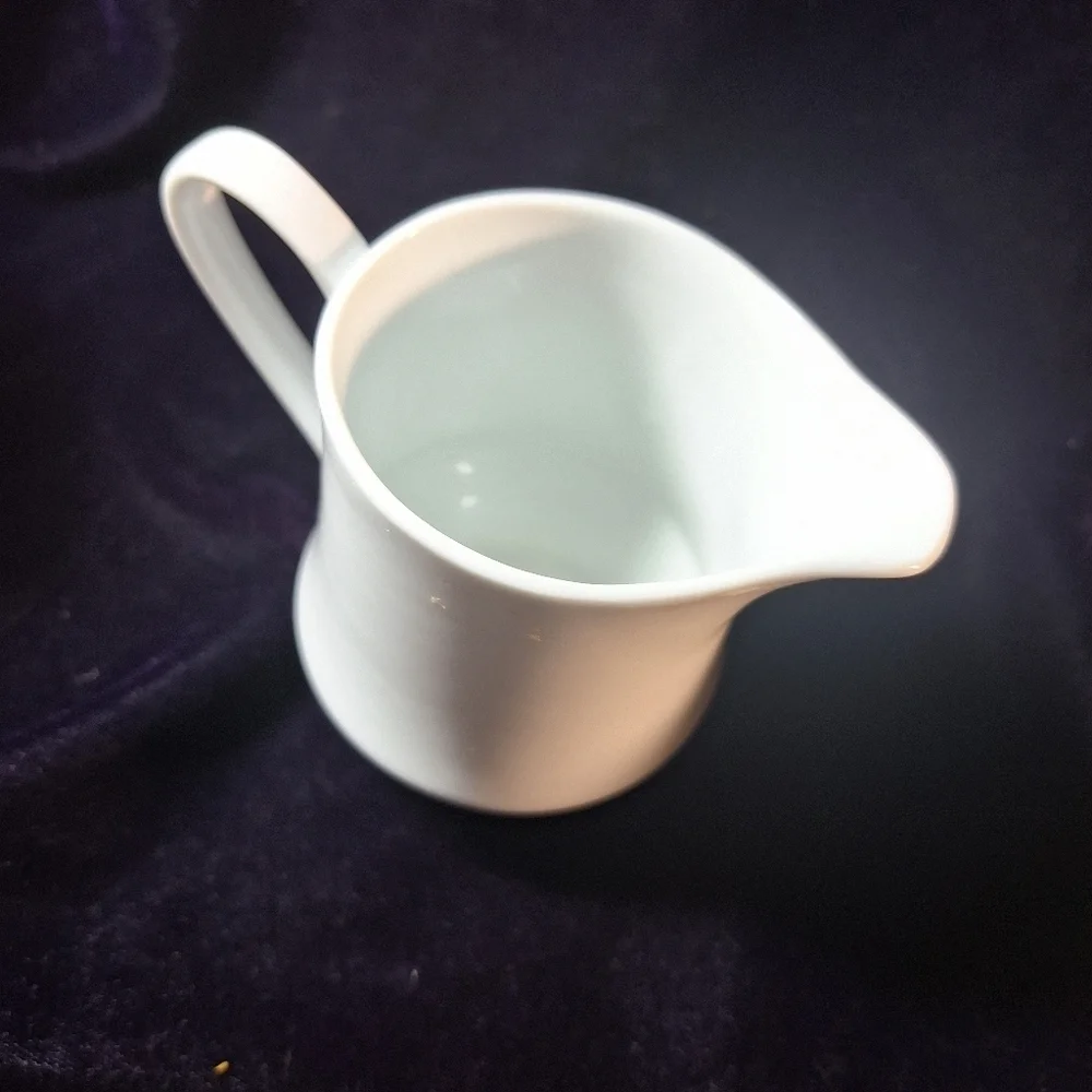 White porcelain creamer